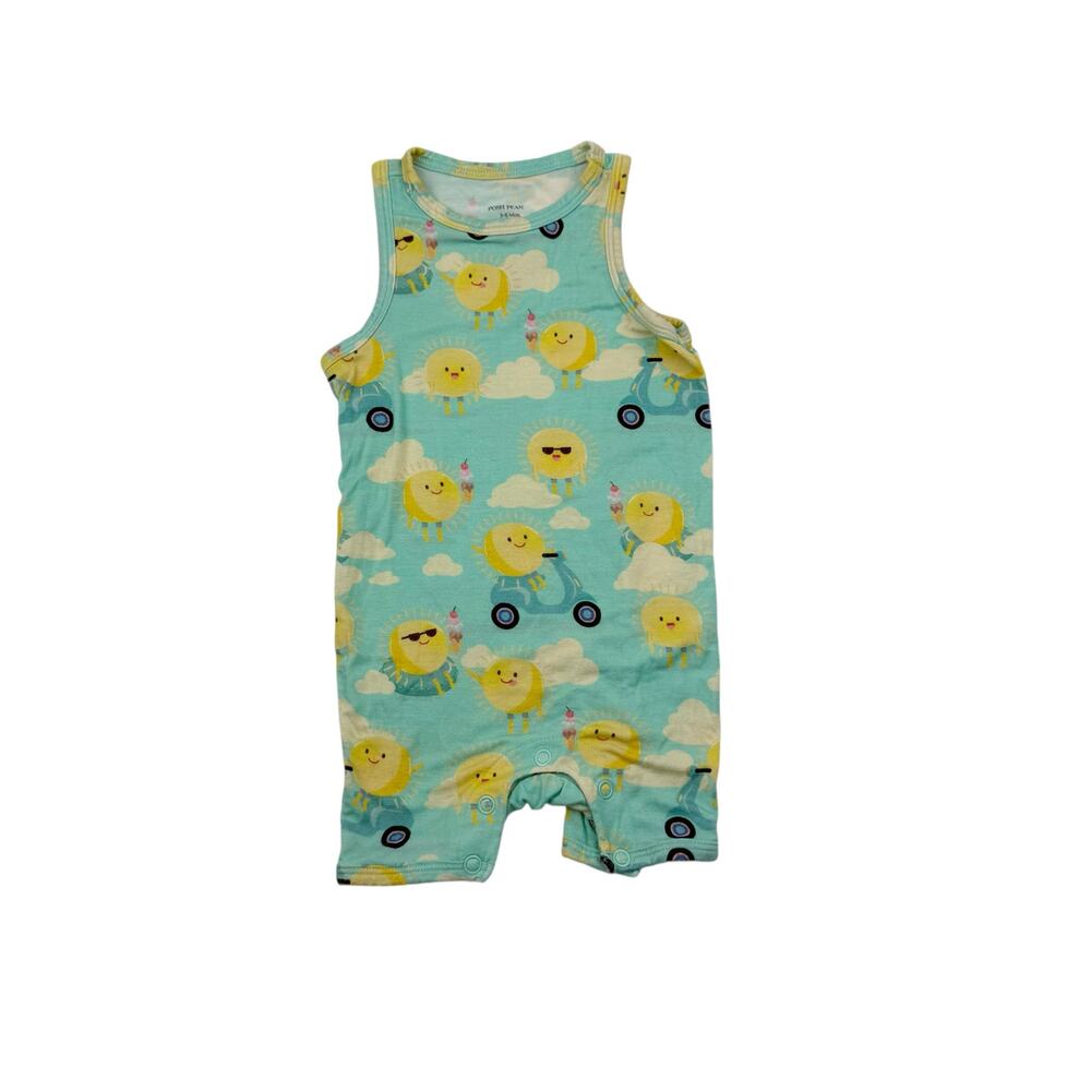 Posh Peanut Dylan Sunshine Tank Romper